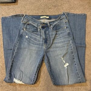 Levi's High Rise Blue Jeans Classic Denim